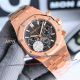 HBF replica audemars piguet royal oak chronograph rose gold black dial watch (9)_th.jpg